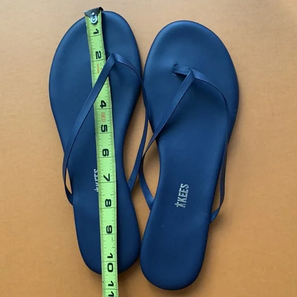 TKEES Dark Blue Slipper US10 - Picture 8 of 8